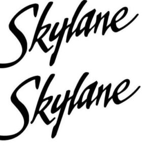 Cessna 182 Skylane Logo Decal PAIR (2)