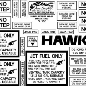 Hawker 125, 400, 600, 700 Series Exterior Kit