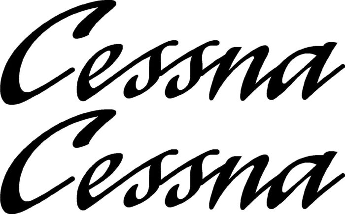 Cessna Wing Tip Decal PAIR (2)