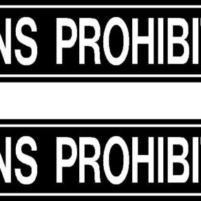 spins prohibited decal