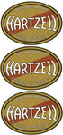 Hartzell Prop Decal Set of 3