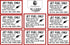 Mitsubishi MU2 Exterior Placard Kit