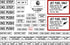 Mitsubishi MU2 Exterior Placard Kit