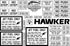 Hawker 125, 400, 600, 700 Series Exterior Placard Kit